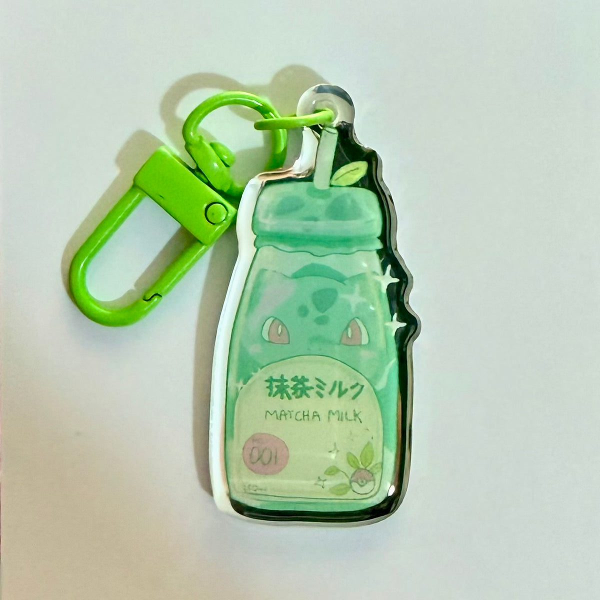 Bulba Matcha Mirror Keychain