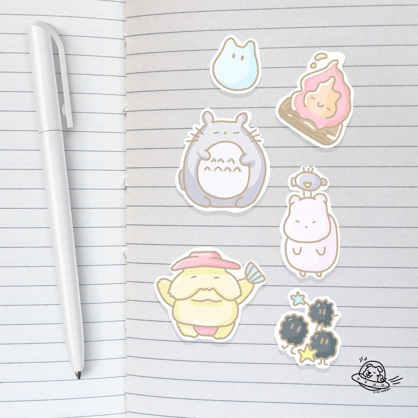 Ghibli Lover Sticker Sheet