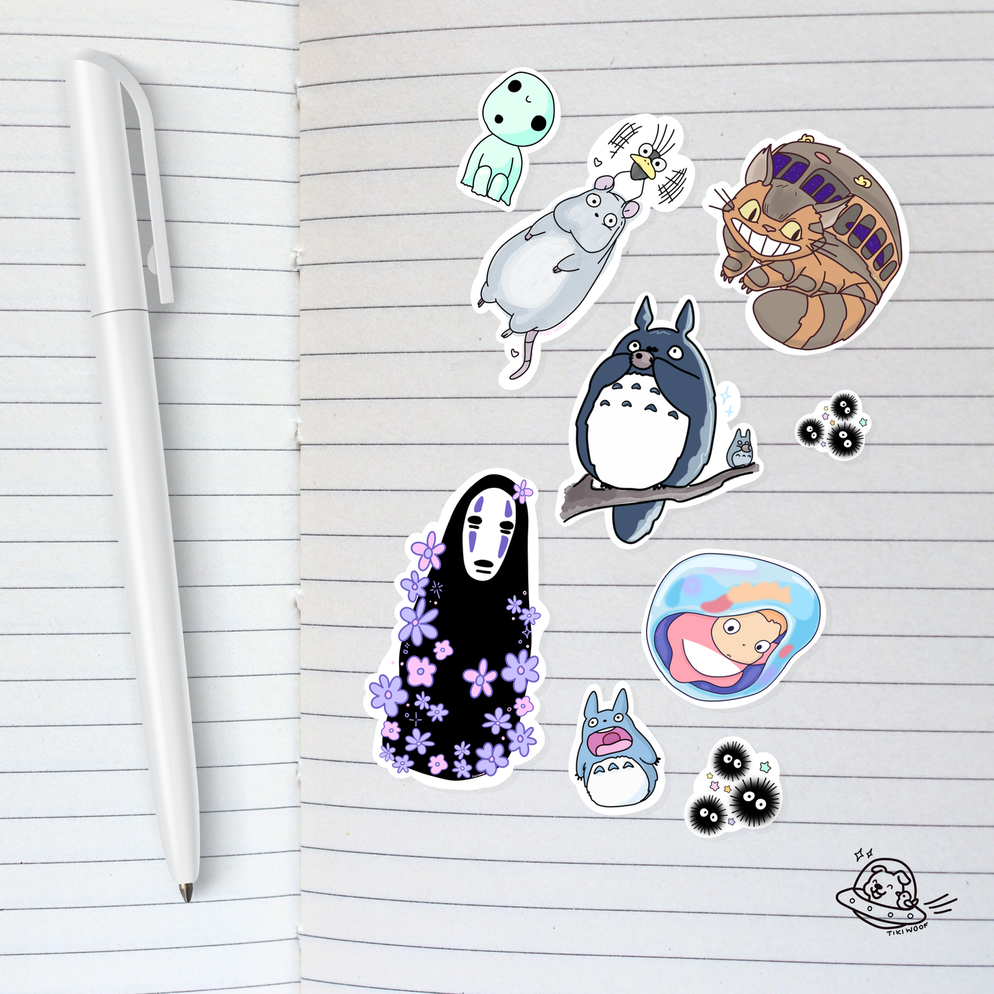 Ghibli Favourites Sticker Sheet