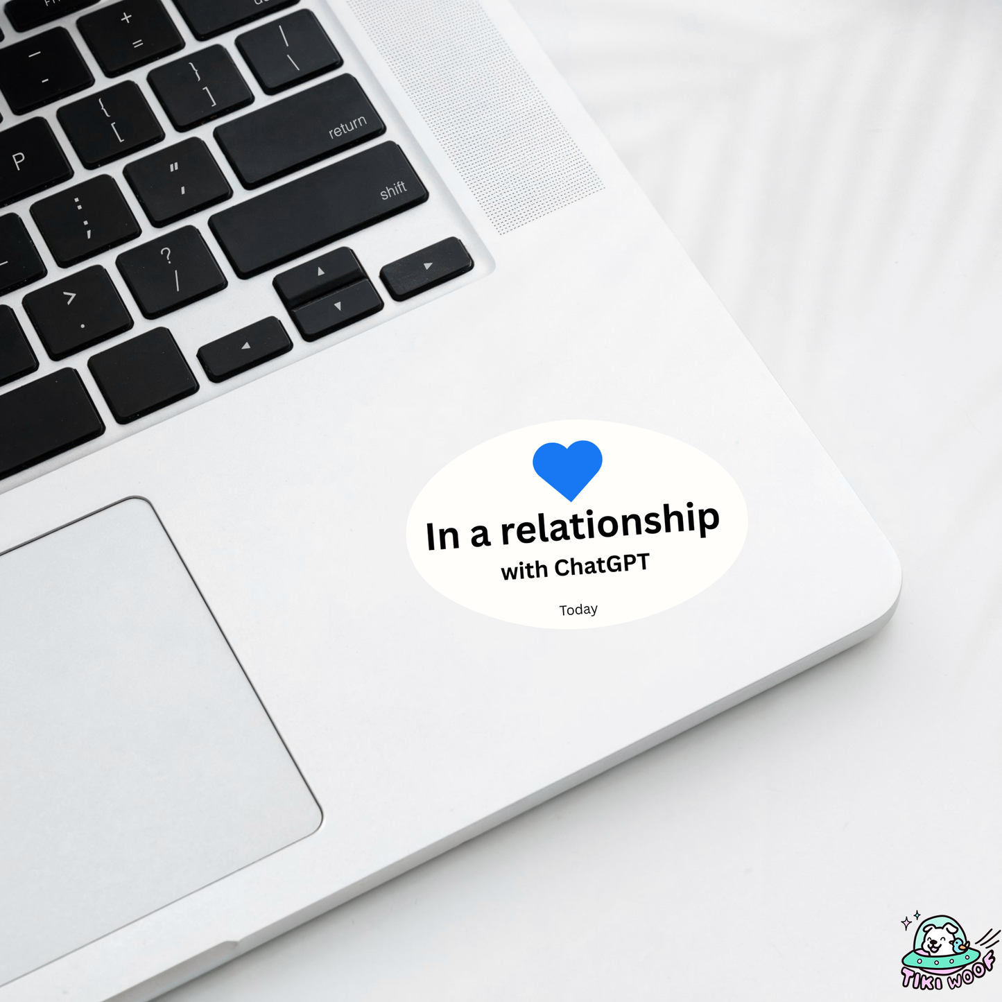 In a Relationship With Chat GPT Sticker