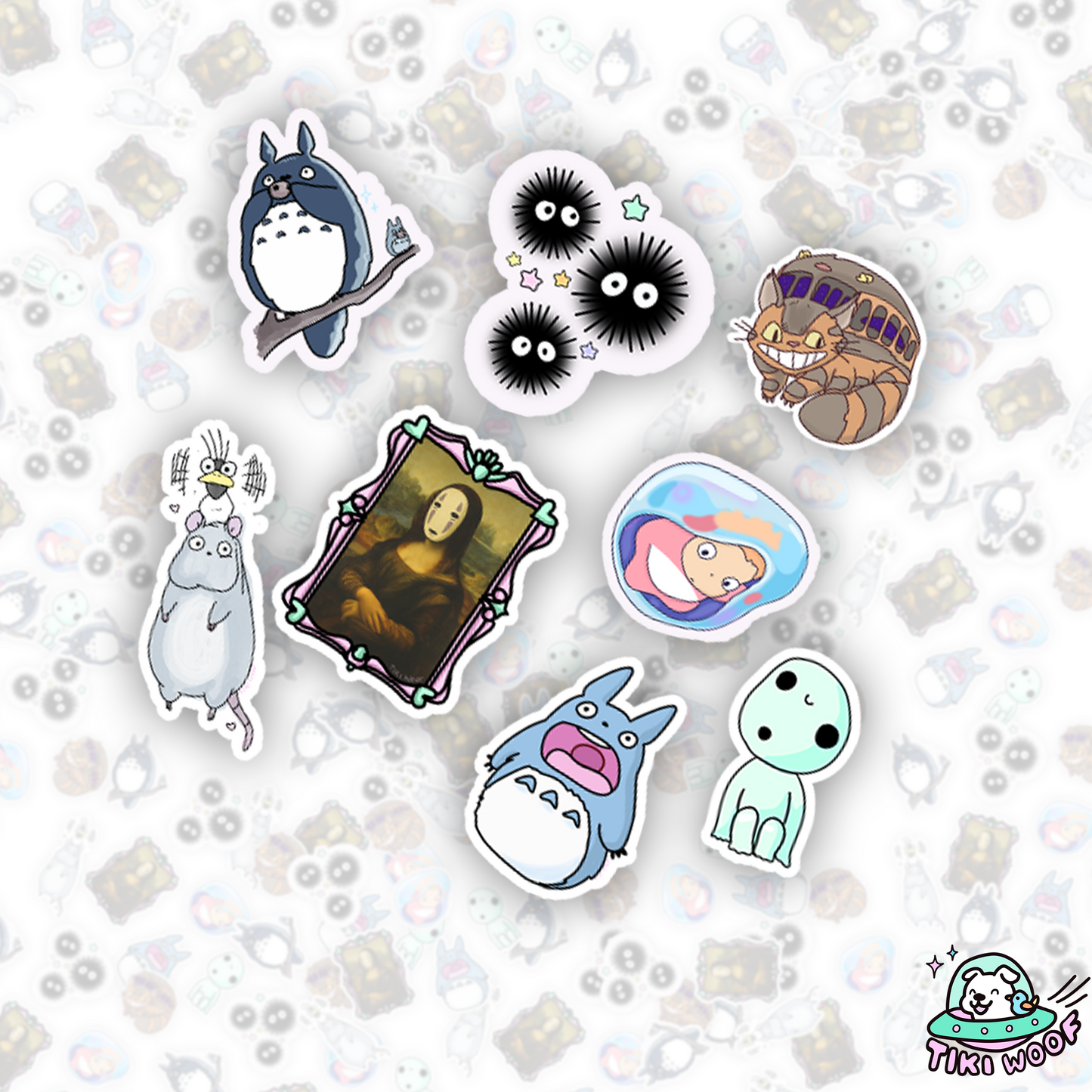 Ghibli Inspired Mini Sticker Pack