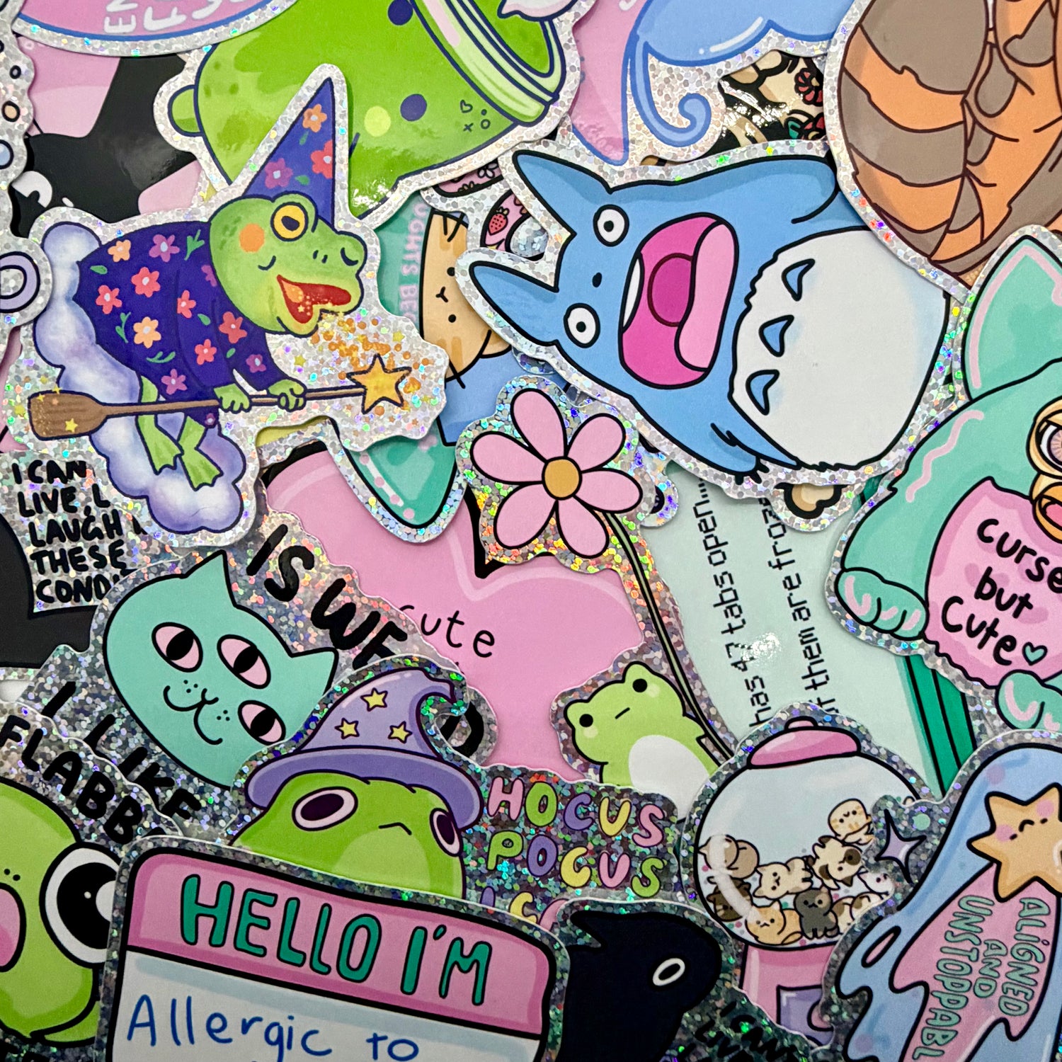 Glitter Stickers
