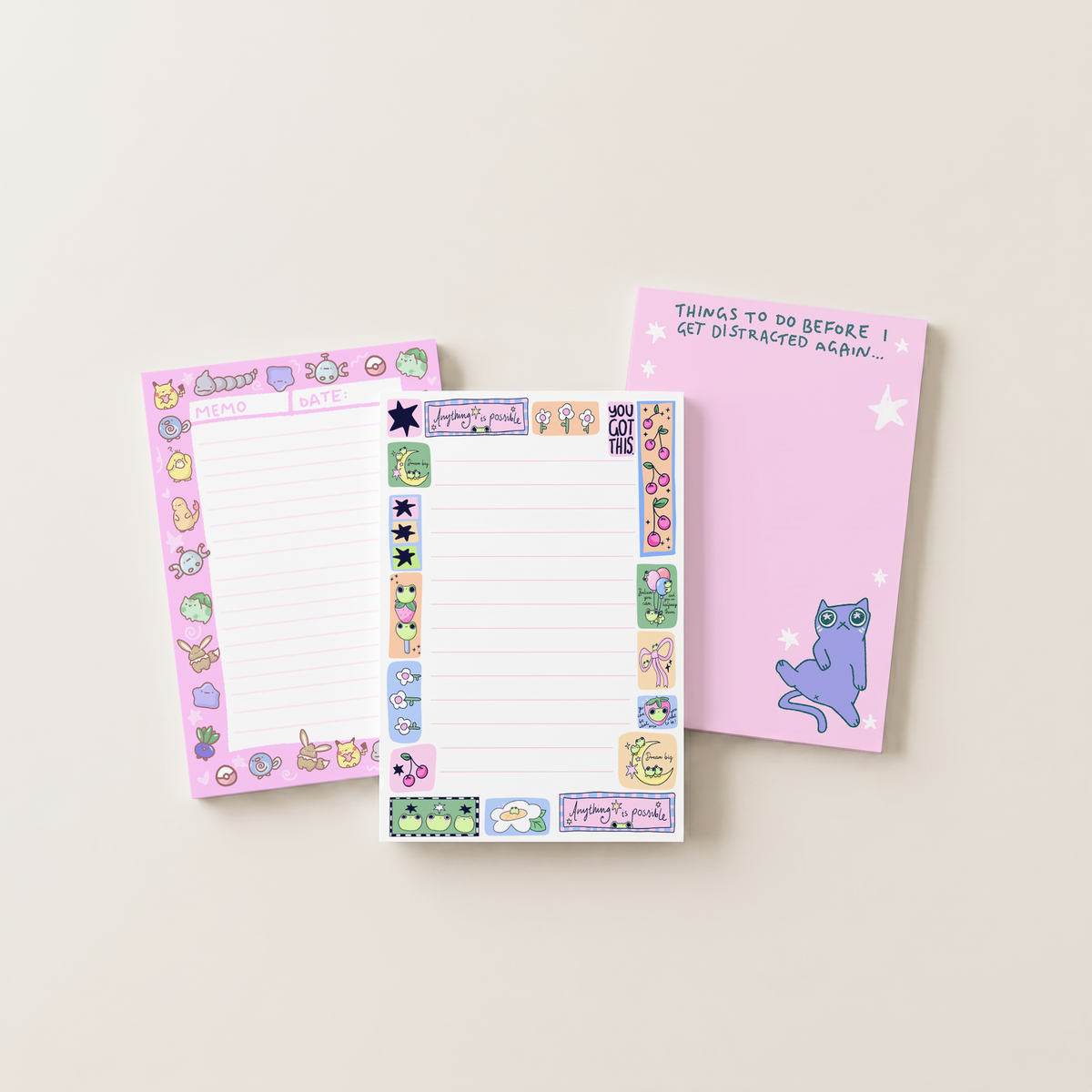 Motivational Notes Notepad