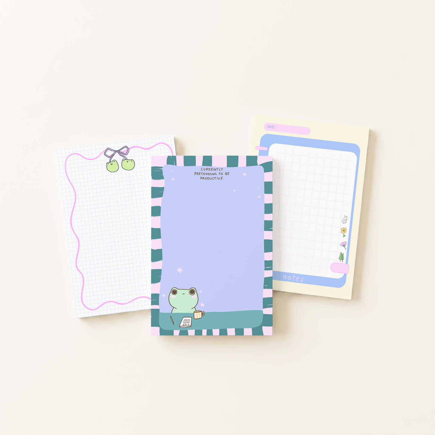 Pretending to be Productive Notepad