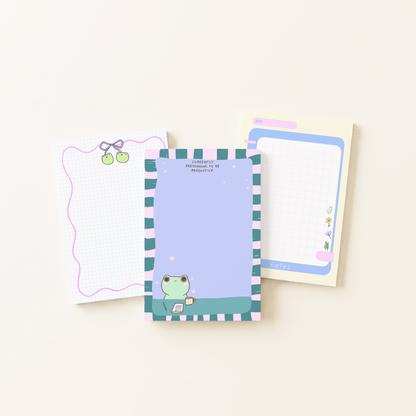 Pretending to be Productive Notepad