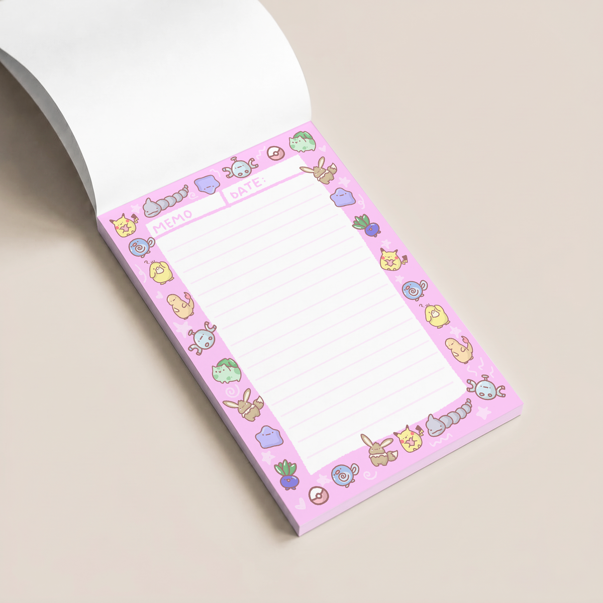 Poke Friends Notepad