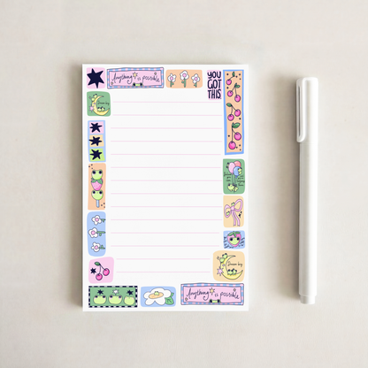 Motivational Notes Notepad