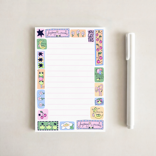 Motivational Notes Notepad