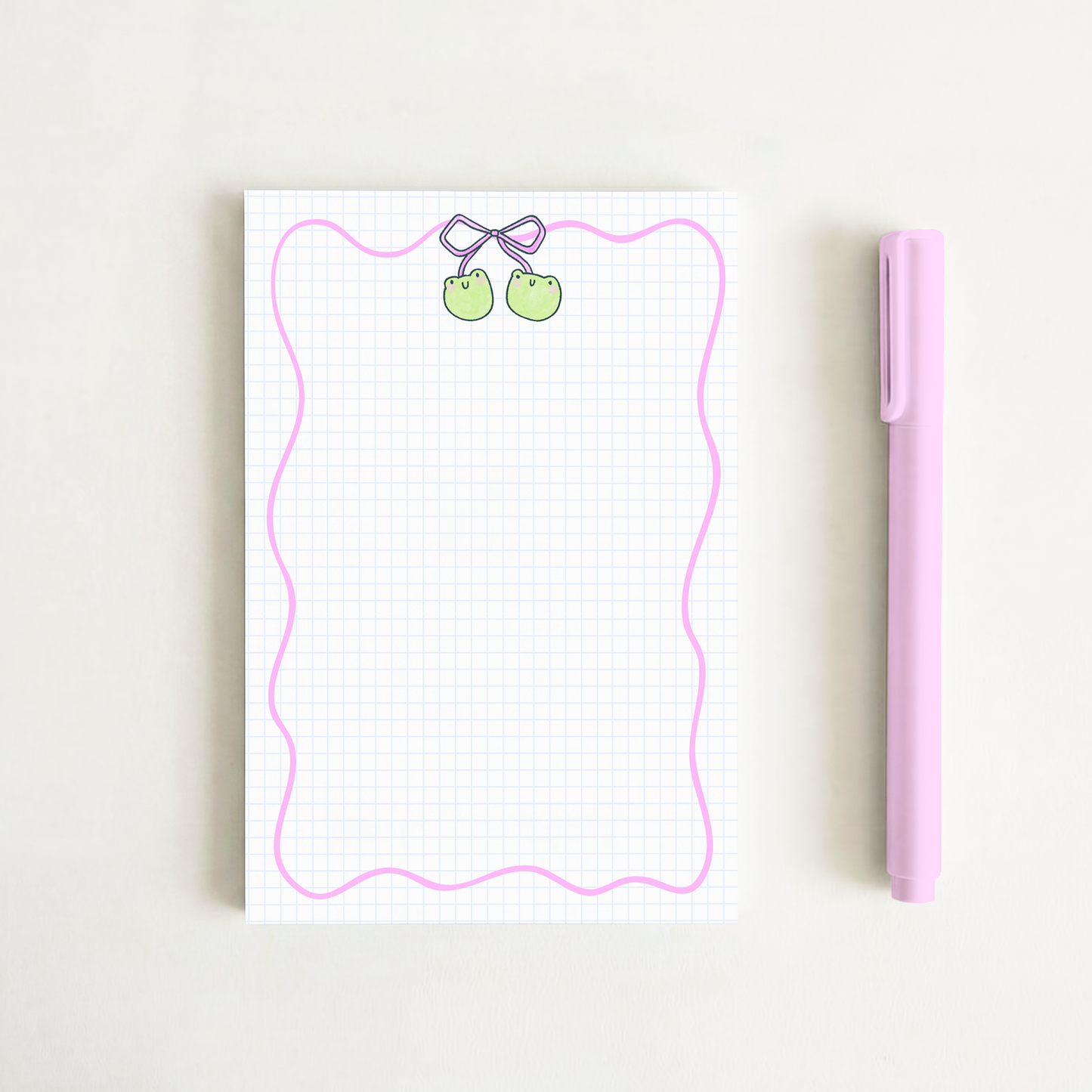 Froggy Bow Notepad