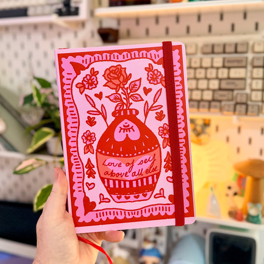 A5 Dot Journal - Love of Self, Above All Else.