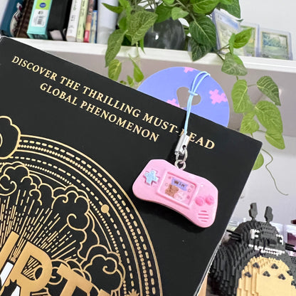 Charm Bookmark Pixel Hearts Gamer