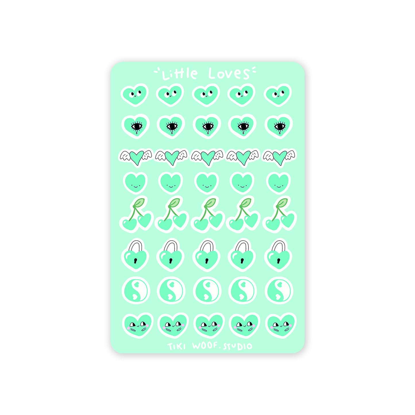 Little Loves Journaling Sticker Sheet