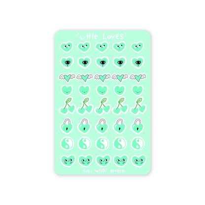 Little Loves Journaling Sticker Sheet
