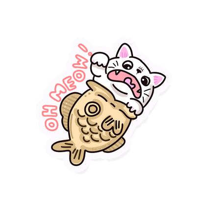 Oh Meow Sticker