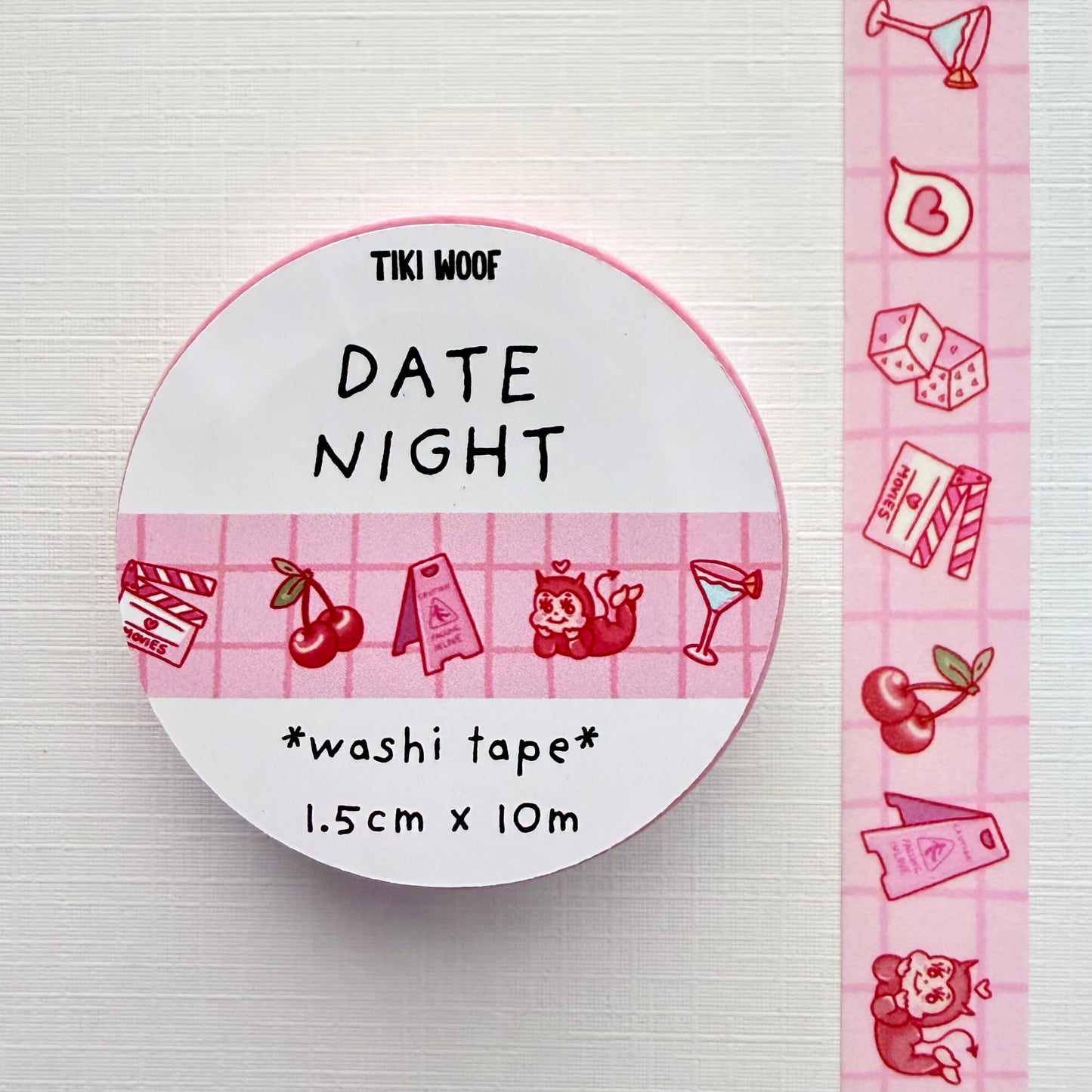 Date Night Washi Tape
