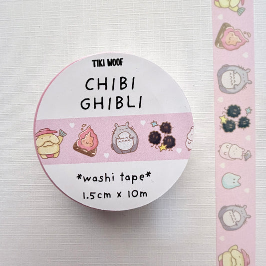 Chibi Ghibli Washi Tape