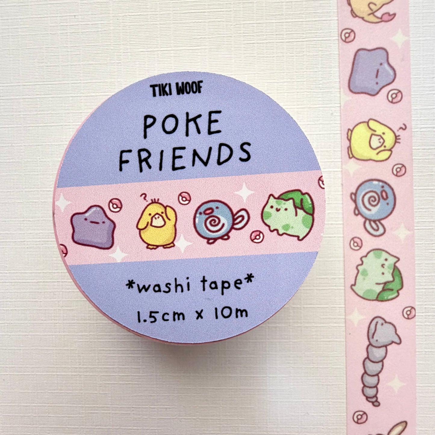 Poke Friends Washi Tape