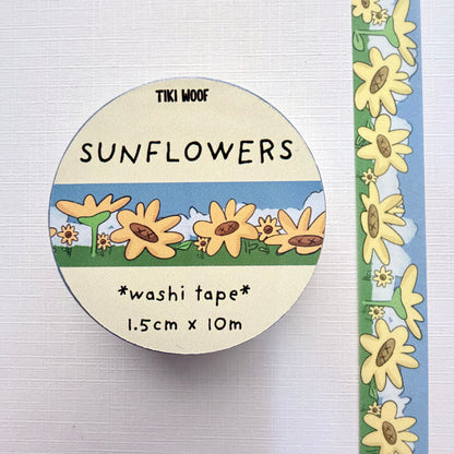 Sunflowers Washi Tape