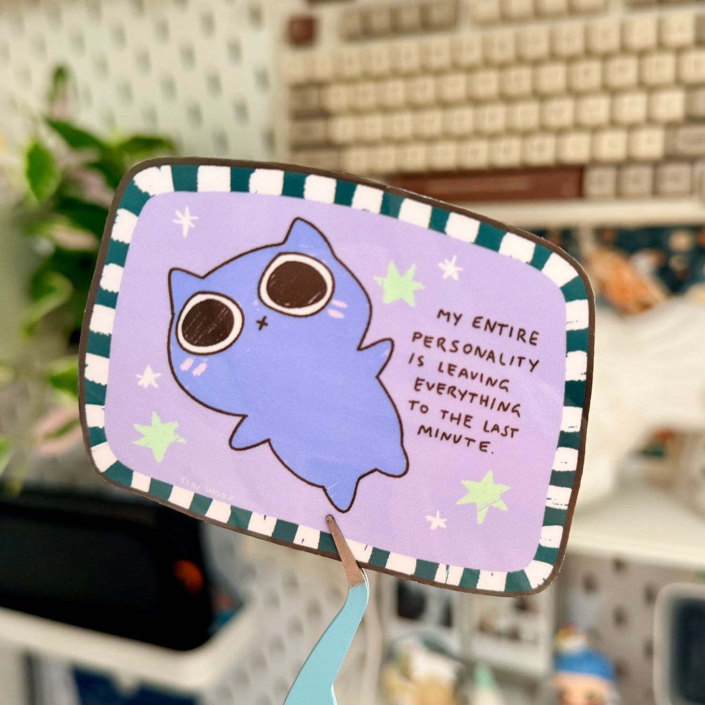 Last Minute Personality Sticker
