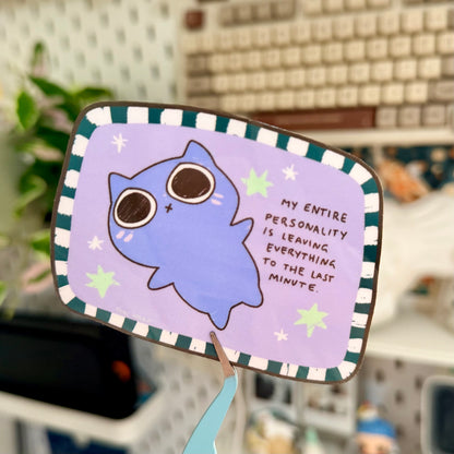 Last Minute Personality Sticker