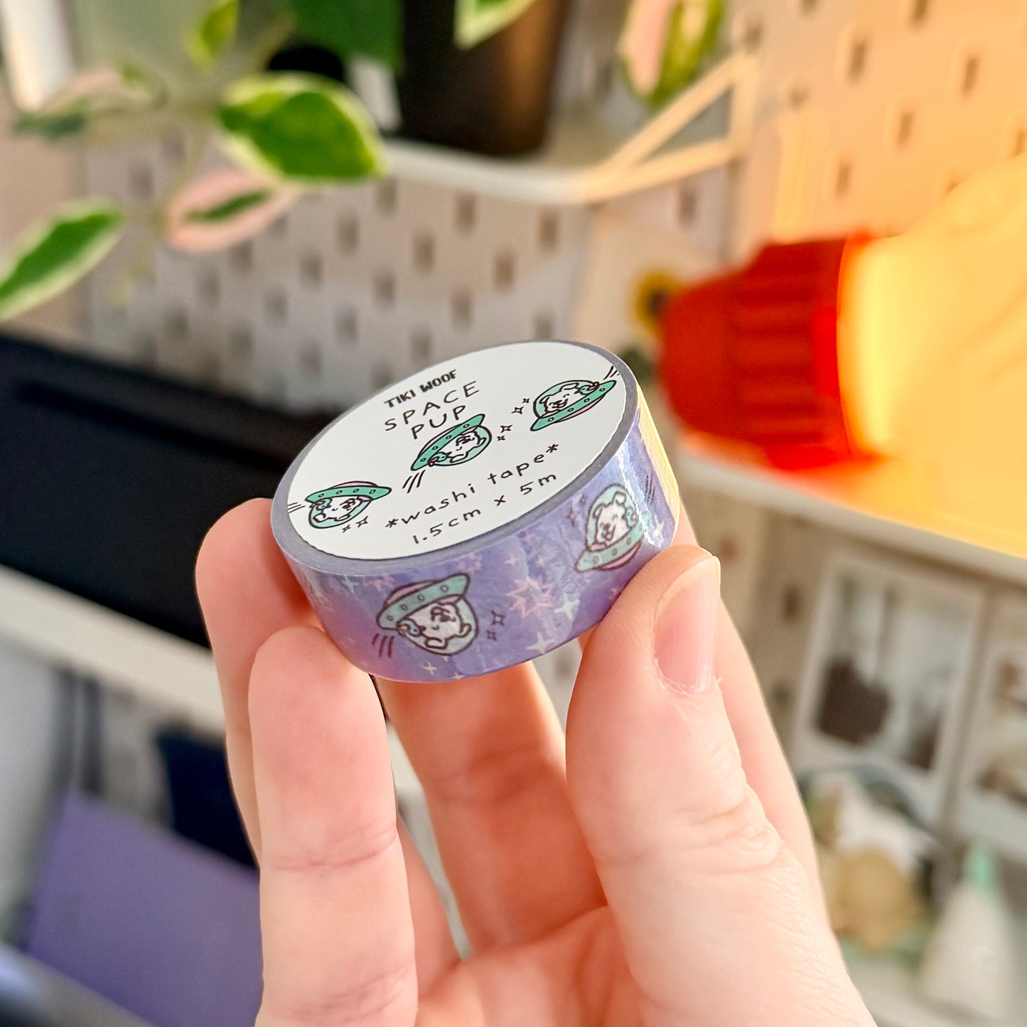 Space Pup Washi Tape