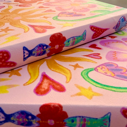 A5 Dot Journal - Good Things Have a Way of Finding You