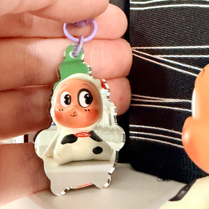 Create your own magic Mirror Keychain