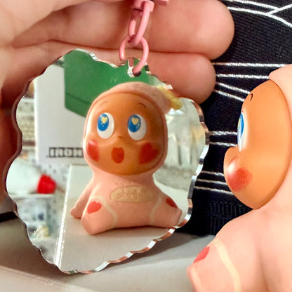 Kindly F*ck off Mirror Keychain