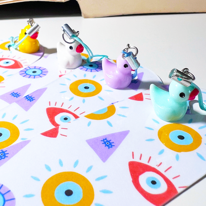 Charm Bookmark Boho Eye