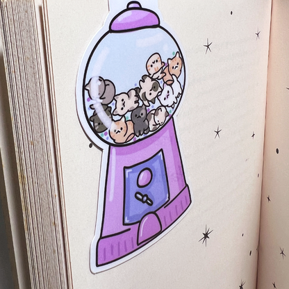 Magnetic Bookmark Gumball Cats