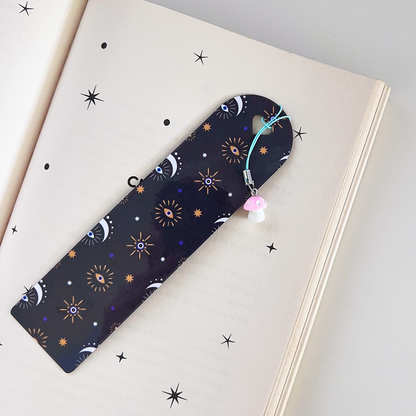 Charm Bookmark Glow in the Dark Mushroom
