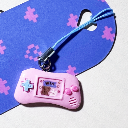 Charm Bookmark Pixel Hearts Gamer
