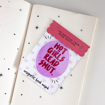 Magnetic Bookmark Hot Girls Read Smut