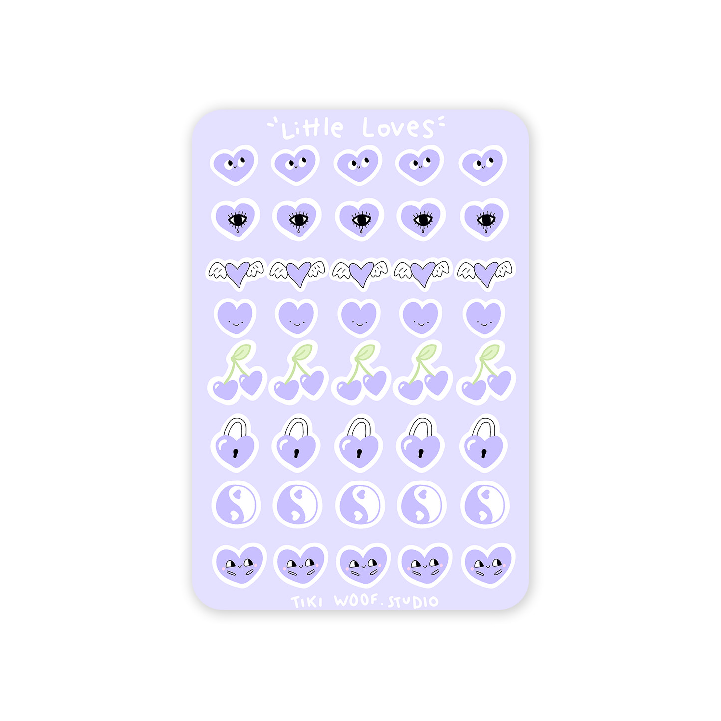 Little Loves Journaling Sticker Sheet