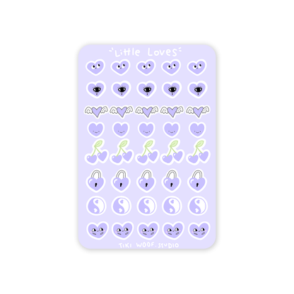 Little Loves Journaling Sticker Sheet