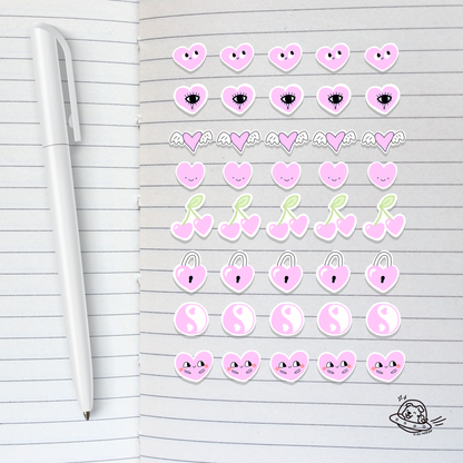 Little Loves Journaling Sticker Sheet