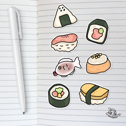 Sushi Yum Sticker Sheet