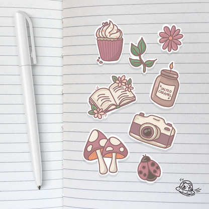 Cosy Weekend Sticker Sheet