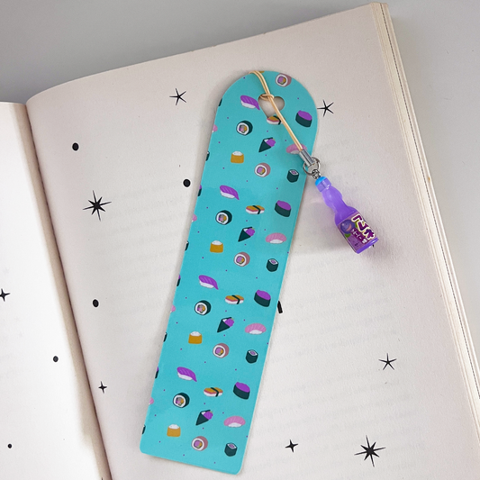 Charm Bookmark Sushi Date