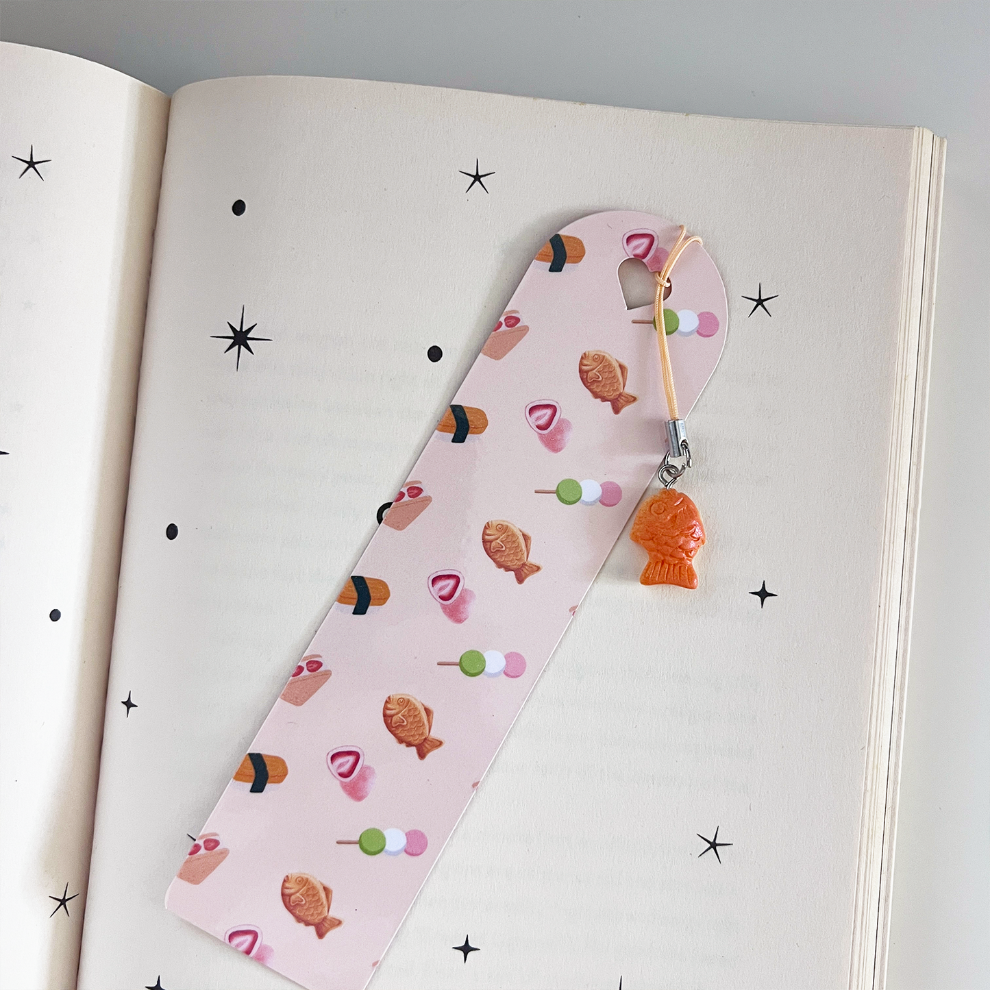 Charm Bookmark Taiyaki Snacks