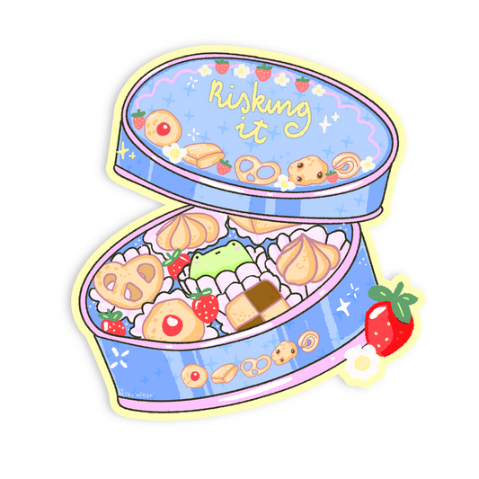 Risking It Sticker